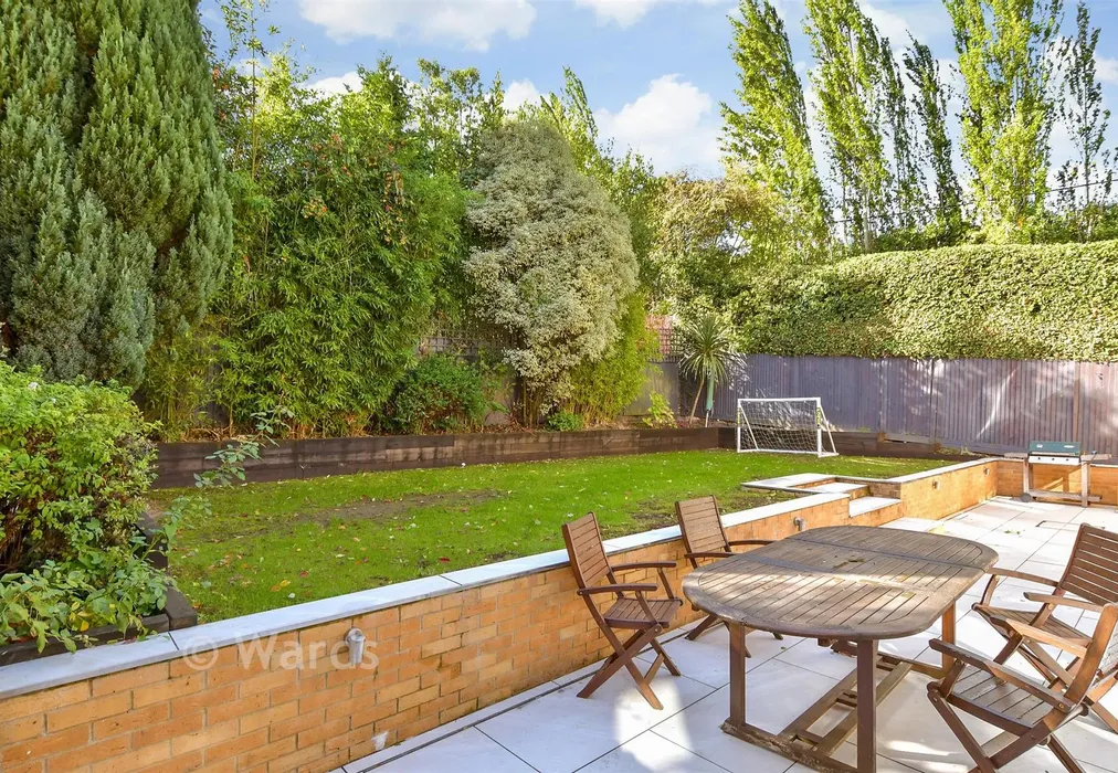 Rear Garden - Fordwich Drive, Rochester, Kent - Wards of Kent