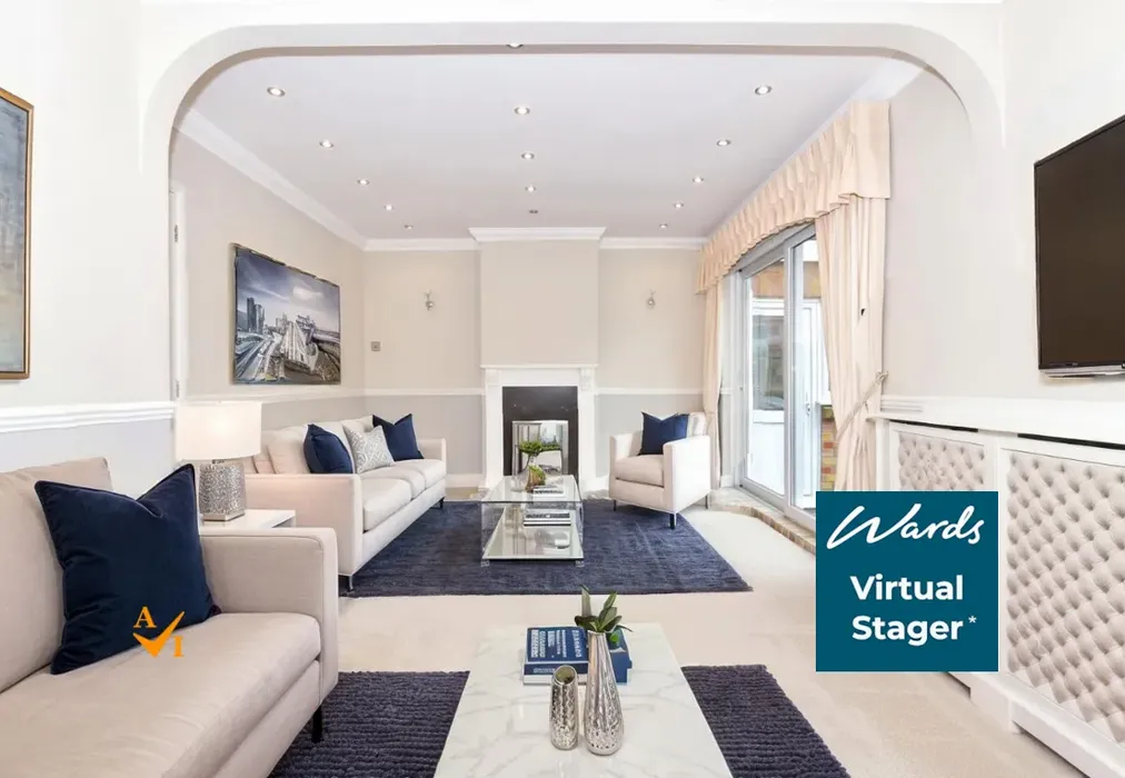 Lounge (Contemporary style) - Gault Close, Bearsted, Maidstone, Kent - Wards of Kent