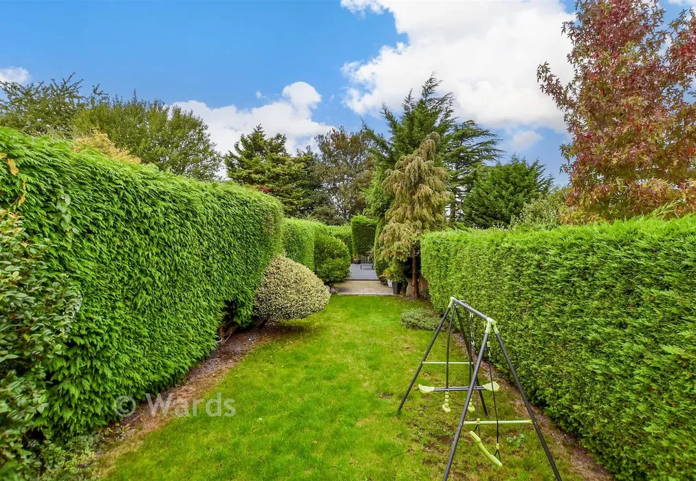 Rear Garden - Cranborne Avenue, Maidstone, Kent - Wards of Kent