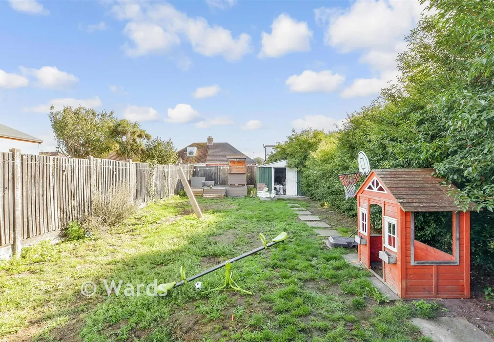 Rear Garden - Margate Road, Ramsgate, Kent - Wards of Kent