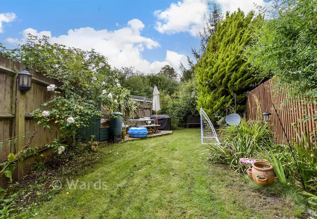Rear Garden - Nargate Street, Littlebourne, Canterbury, Kent - Wards of Kent