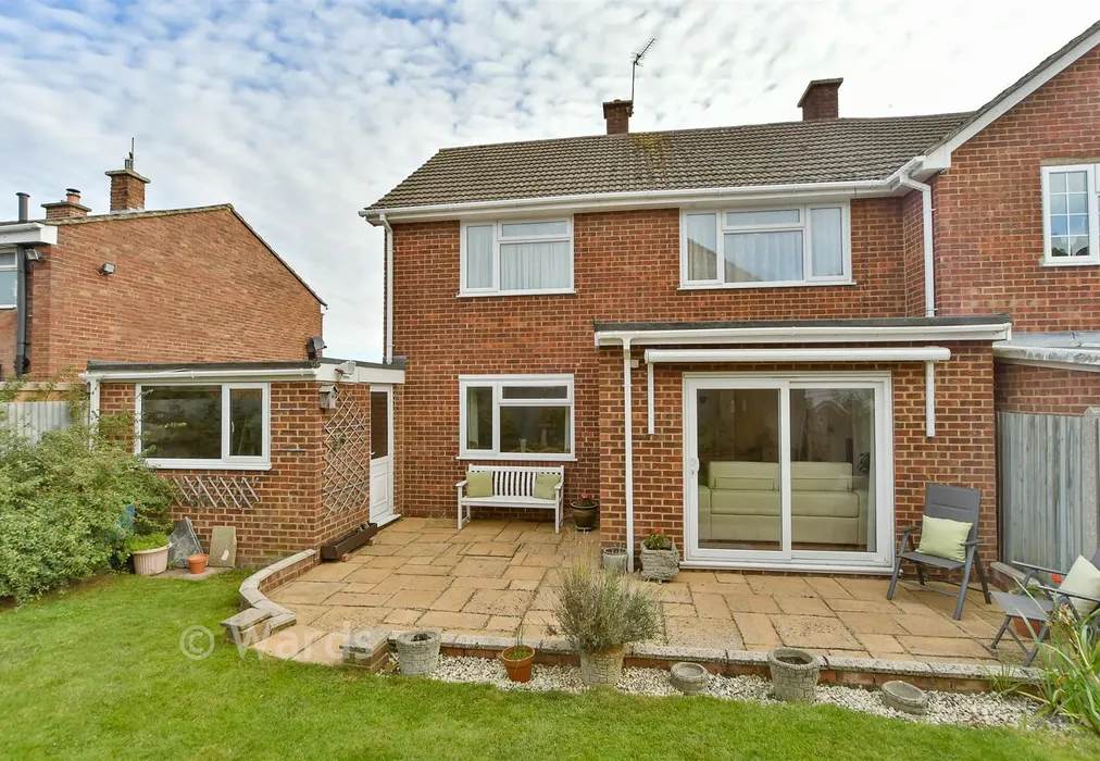 Rear Elevation - Forest Drive, Walderslade, Chatham, Kent - Wards of Kent