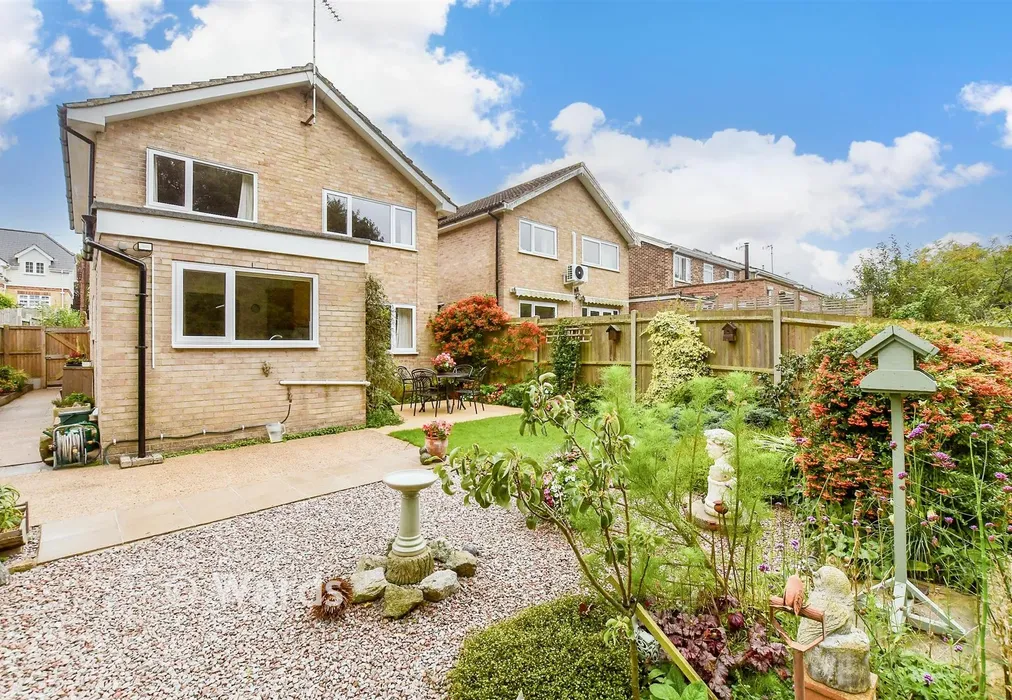 Rear Elevation - The Glen, Shepherdswell, Dover, Kent - Wards of Kent