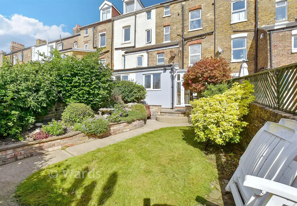 Rear Garden - Heathfield Avenue, Dover, Kent - Wards of Kent