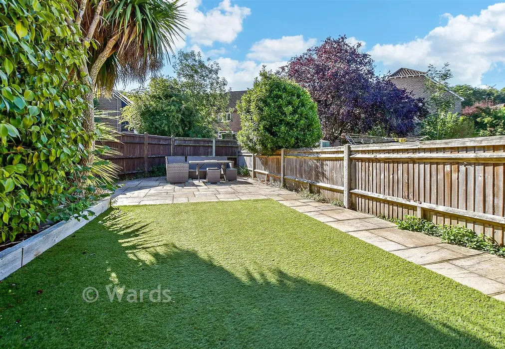 Rear Garden - College Avenue, Tonbridge, Kent - Wards of Kent