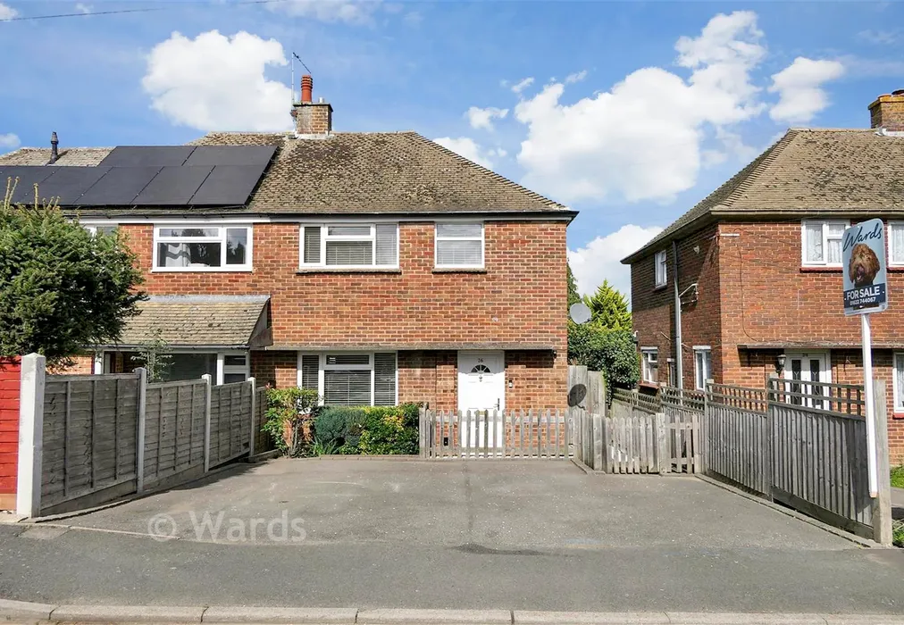 Front Elevation (Web) - Amsbury Road, Coxheath, Maidstone, Kent - Wards of Kent