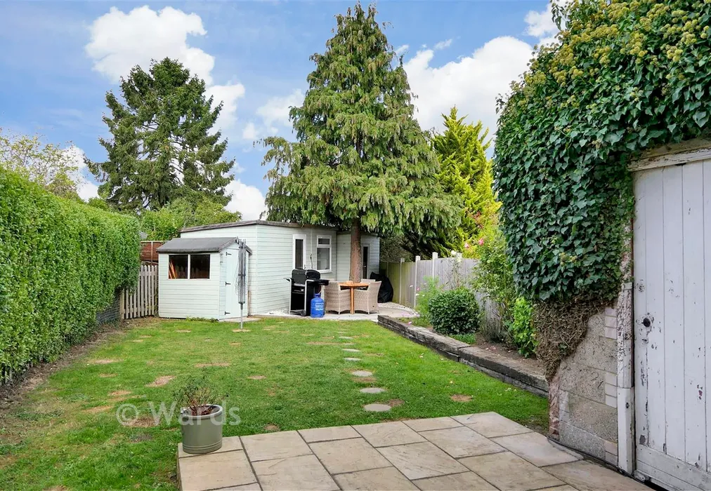 Rear Garden - Amsbury Road, Coxheath, Maidstone, Kent - Wards of Kent