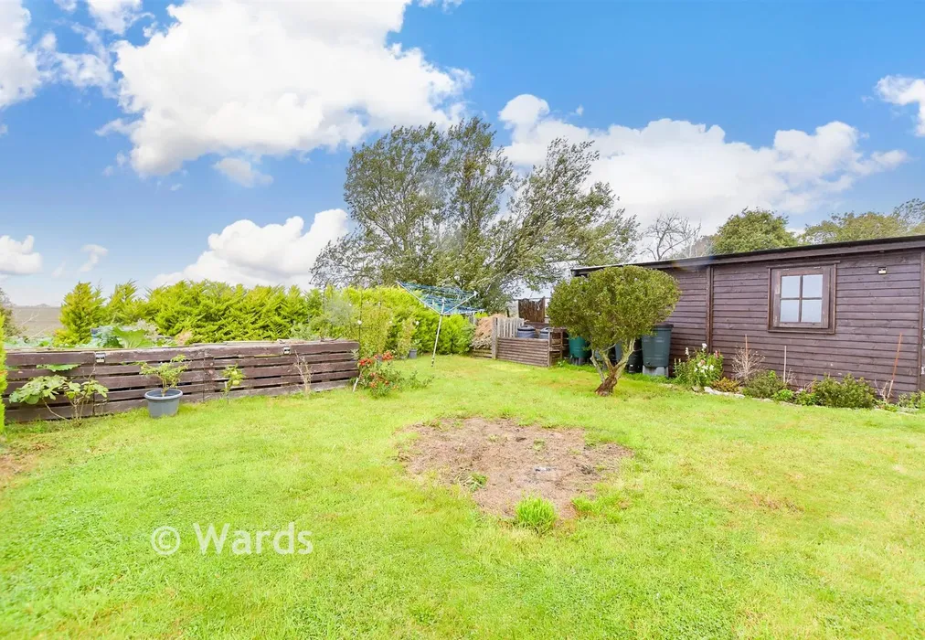 Rear Garden - High Knocke, Dymchurch, Kent - Wards of Kent