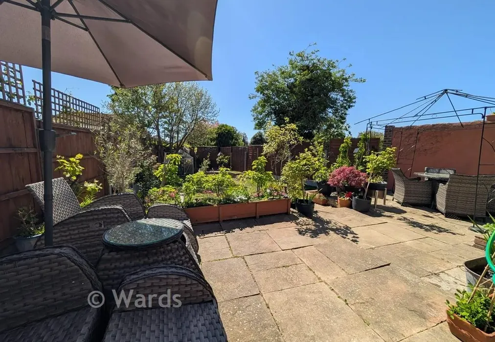 Rear Garden - Nelson Avenue, Minster On Sea, Sheerness, Kent - Wards of Kent