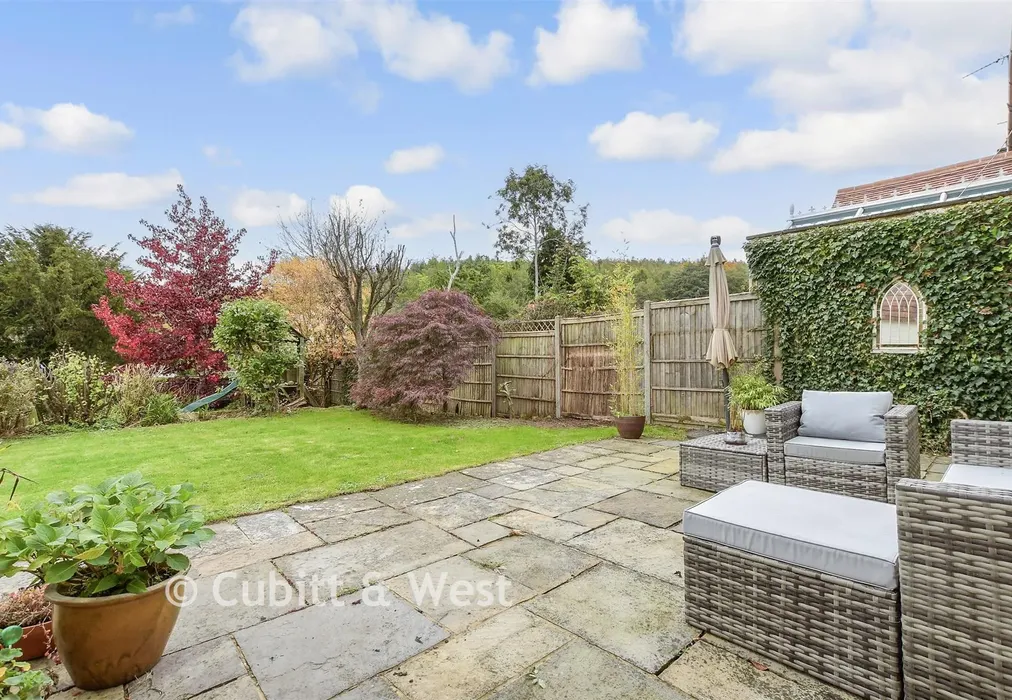 Rear Garden - Felday Houses, Holmbury St Mary, Dorking, Surrey - Wards of Kent