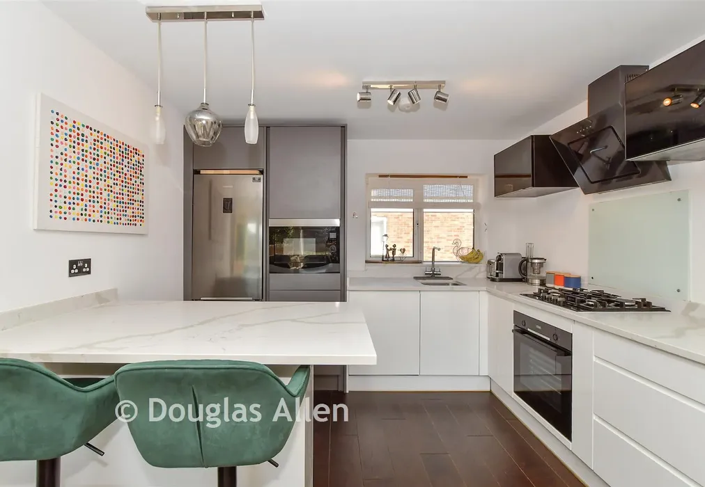 Kitchen - Broadmead Road, Woodford Green - Wards of Kent