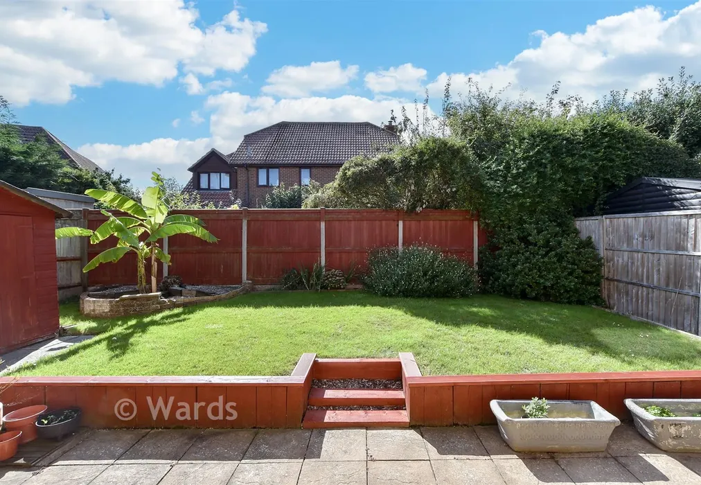 Rear Garden - Bromstone Road, Broadstairs, Kent - Wards of Kent