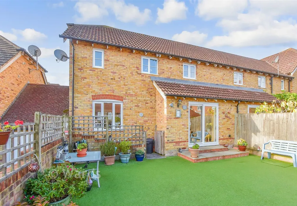 Rear Elevation - Greyhound Chase, Ashford, Kent - Wards of Kent