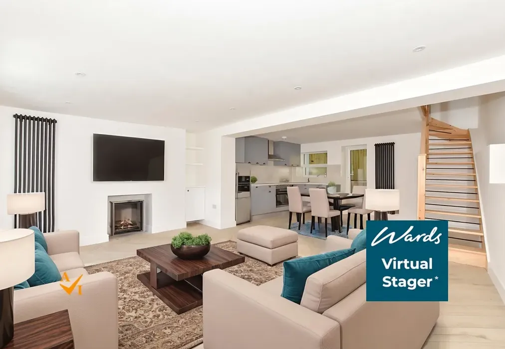 Lounge (Contemporary style) - Albion Place, Hythe, Kent - Wards of Kent