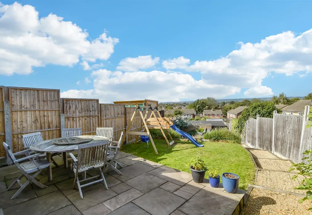 Rear Garden - Primrose Drive, Ditton, Aylesford, Kent - Wards of Kent