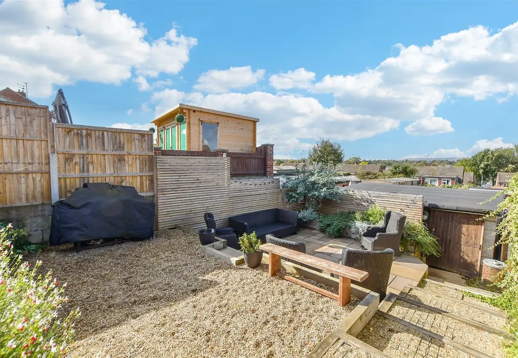 Rear Garden - Primrose Drive, Ditton, Aylesford, Kent - Wards of Kent