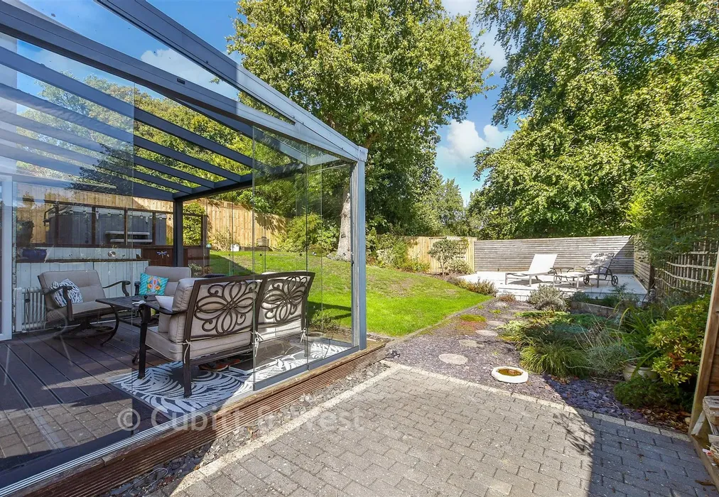 Rear Garden - Estcots Drive, East Grinstead, West Sussex - Wards of Kent