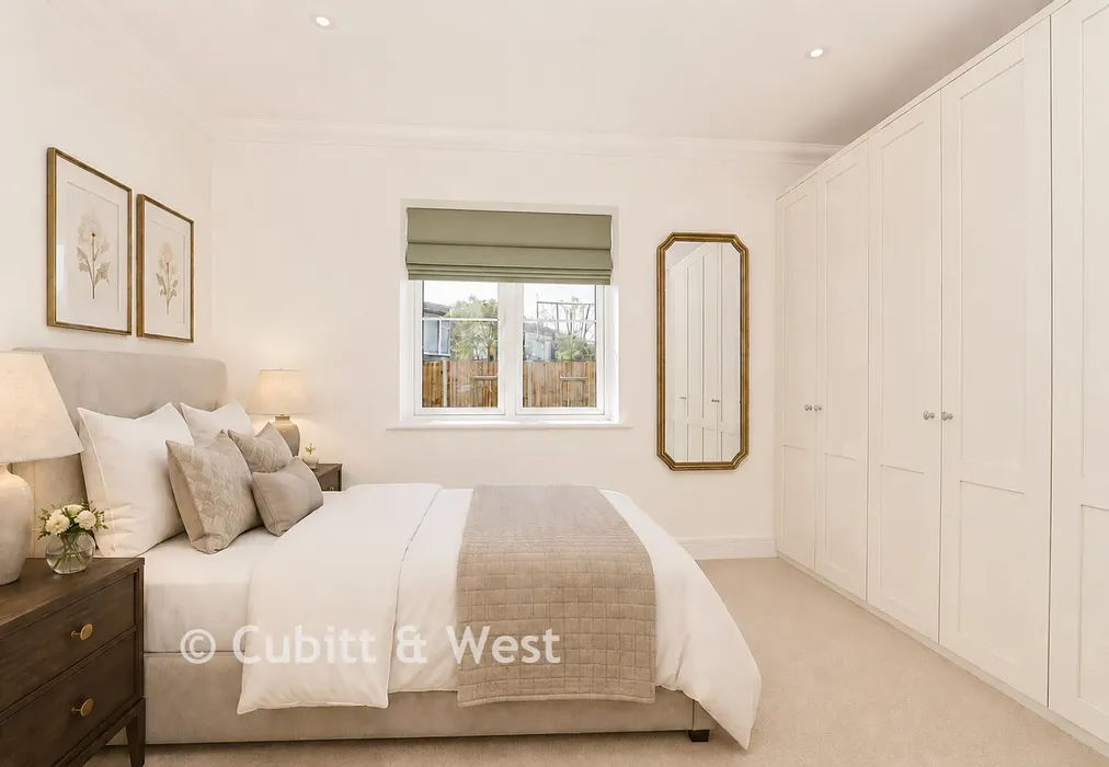 Bedroom 1 - The Orchards, Primrose Drive, Ridgewood, Uckfield, East Sussex - Wards of Kent