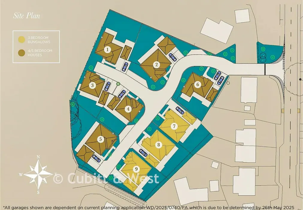 Site Plan - The Orchards, Primrose Drive, Ridgewood, Uckfield, East Sussex - Wards of Kent