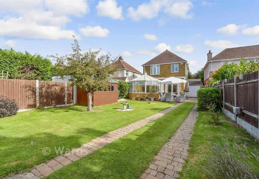 Rear Elevation - Park Drive, Sittingbourne, Kent - Wards of Kent