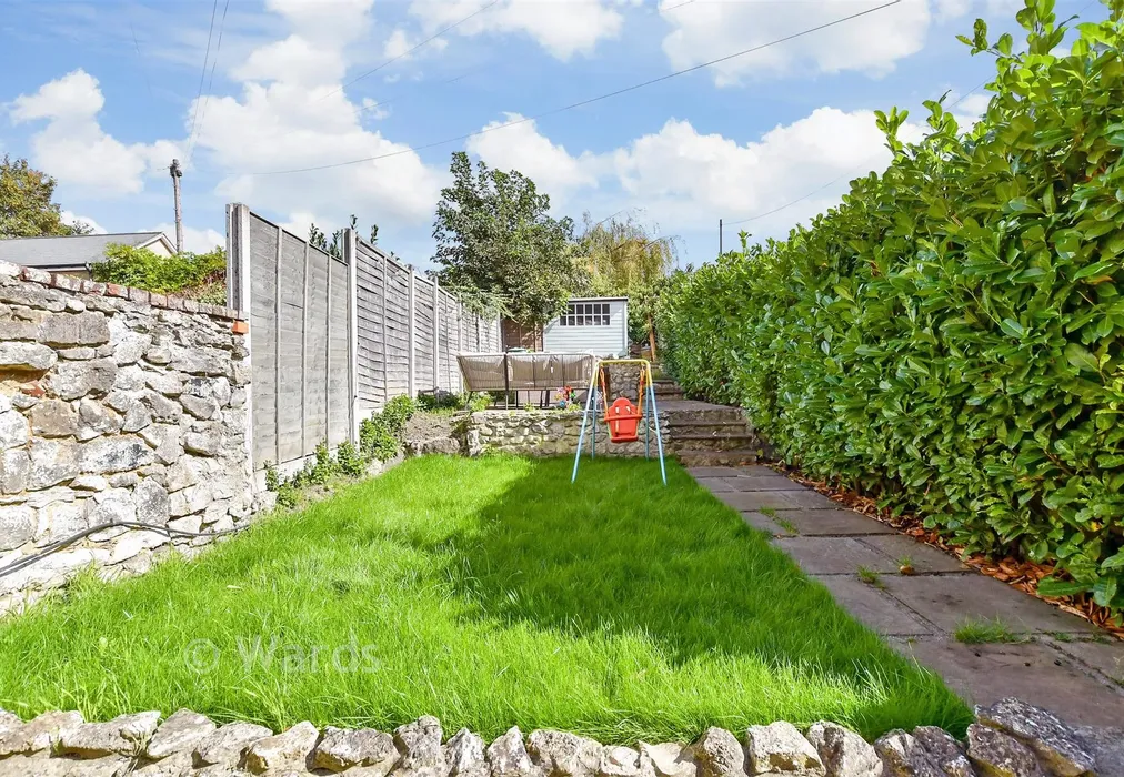 Rear Garden - Sandling Road, Maidstone, Kent - Wards of Kent