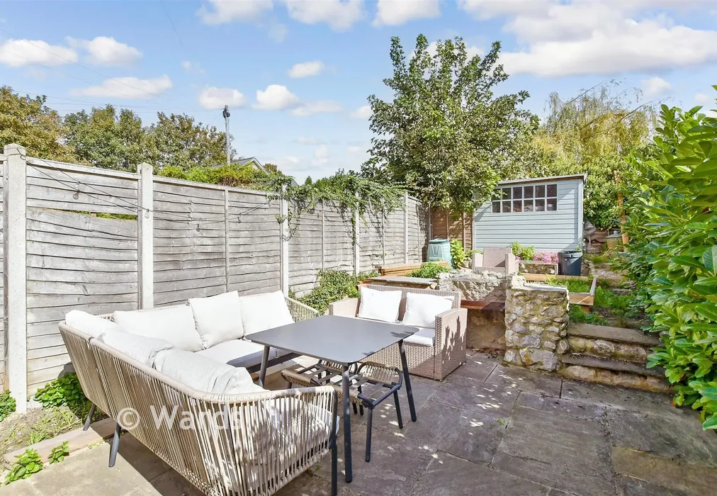 Rear Garden - Sandling Road, Maidstone, Kent - Wards of Kent