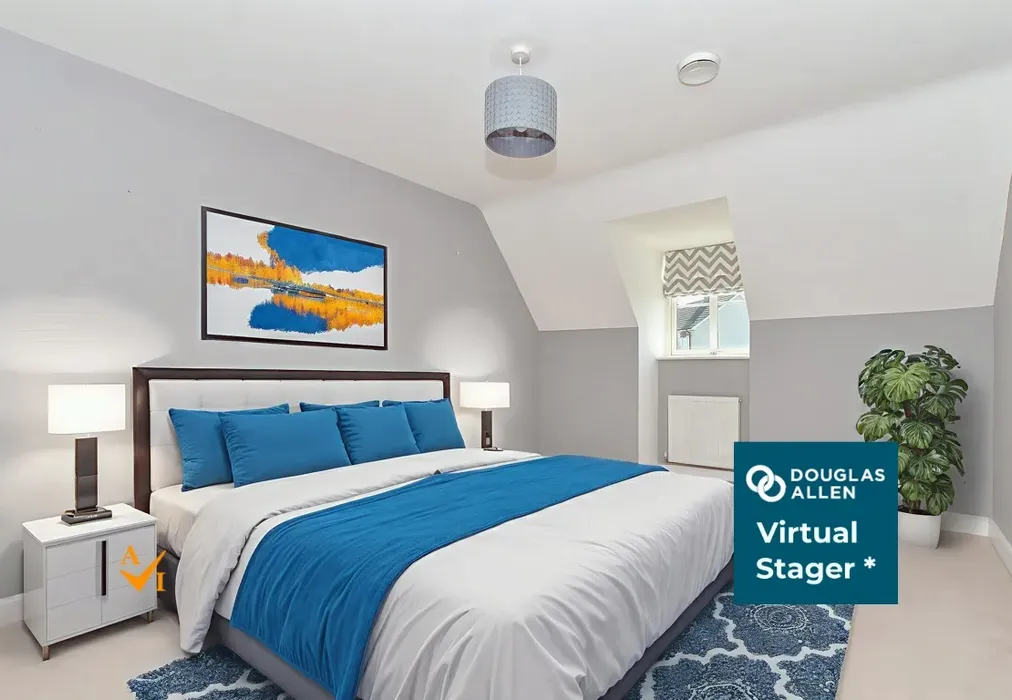 Bedroom 2 (Contemporary style) - Buckingham Road, Epping, Essex - Wards of Kent