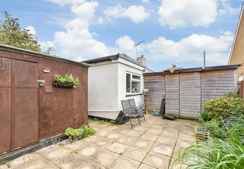Rear Garden - St. James Avenue, Ramsgate, Kent - Wards of Kent