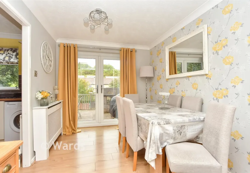 Dining Area - Brenzett Close, Walderslade, Chatham, Kent - Wards of Kent