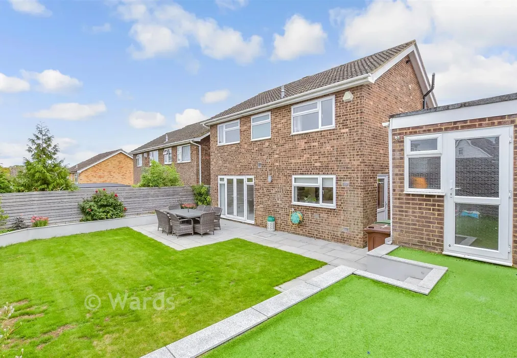 Rear Elevation - Langdale Rise, Maidstone, Kent - Wards of Kent
