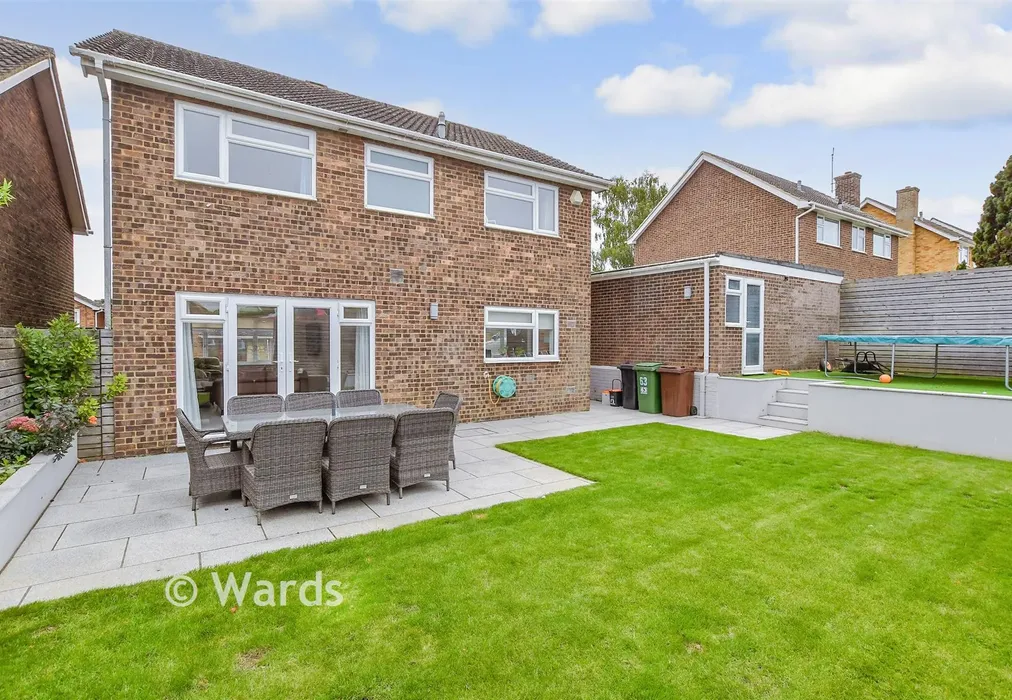 Rear Elevation - Langdale Rise, Maidstone, Kent - Wards of Kent