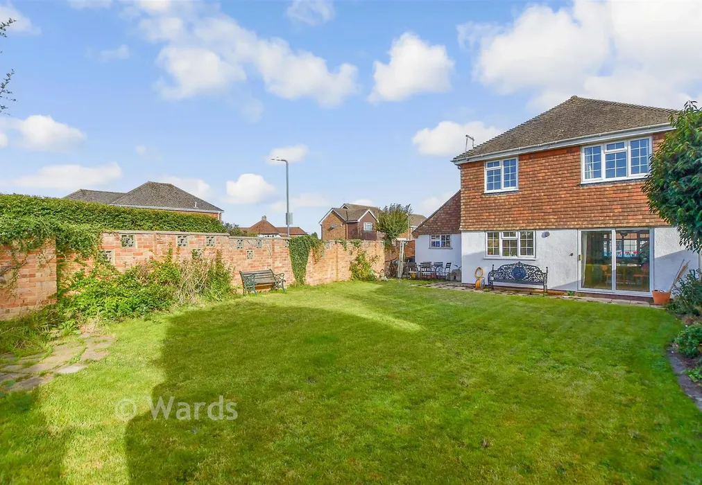 Rear Garden - Norrington Road, Maidstone, Kent - Wards of Kent