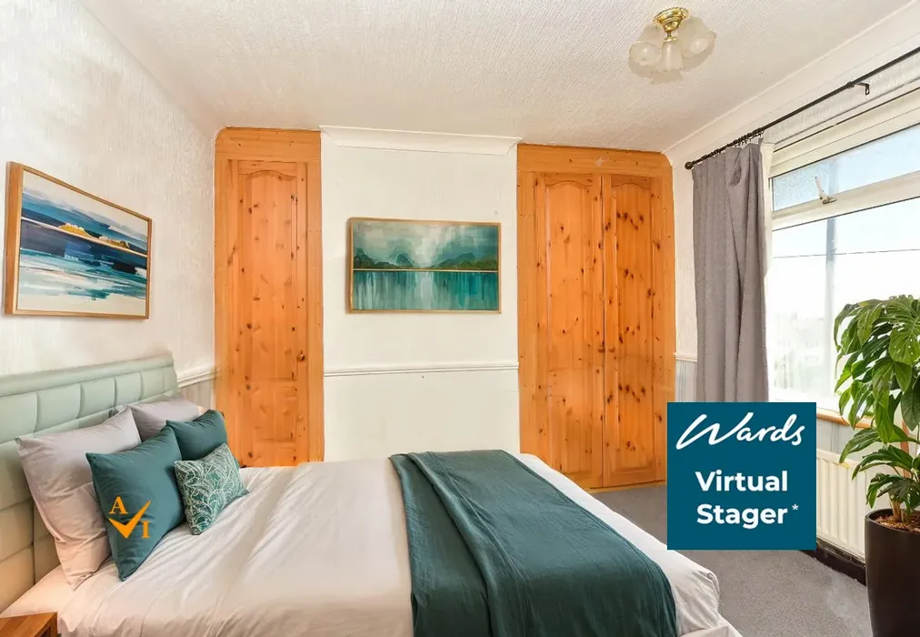 Bedroom 1 (Contemporary style) - Priory Place, Faversham, Kent - Wards of Kent