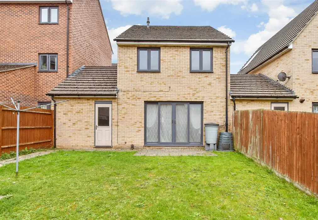 Rear Elevation - St. Catherine's Road, Maidstone, Kent - Wards of Kent