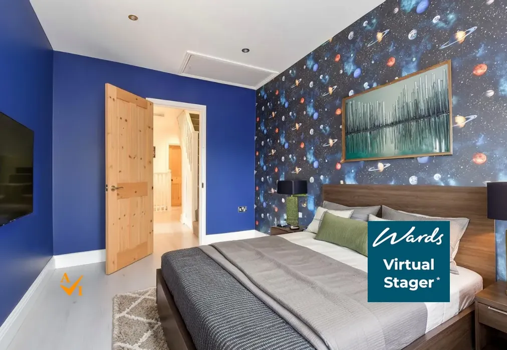 Bedroom 3 (Contemporary style) - Cobden Road, Hythe, Kent - Wards of Kent