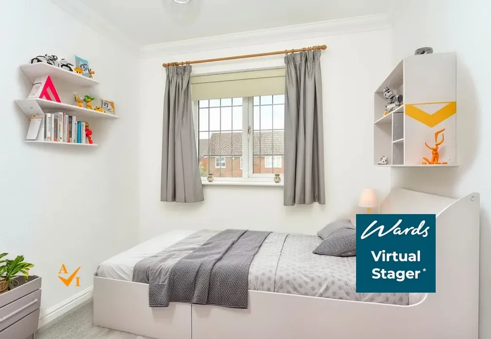 Bedroom 2 (Modern style) - Teal Way, Iwade, Sittingbourne, Kent - Wards of Kent