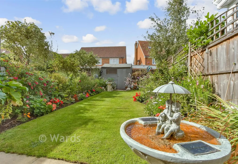 Rear Garden - Teal Way, Iwade, Sittingbourne, Kent - Wards of Kent