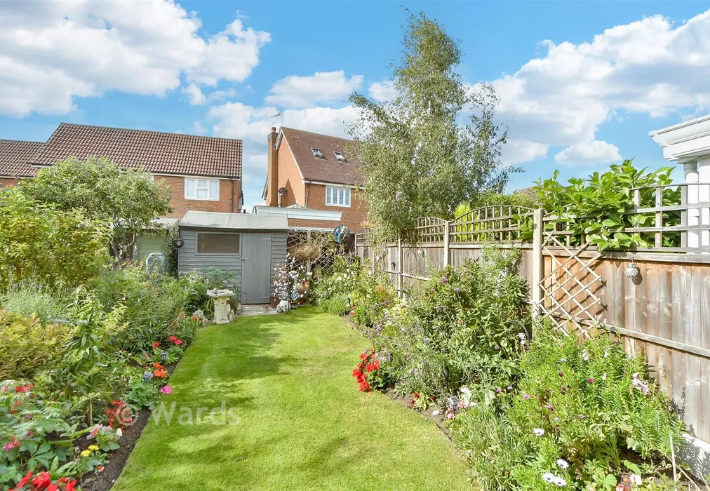 Rear Garden - Teal Way, Iwade, Sittingbourne, Kent - Wards of Kent