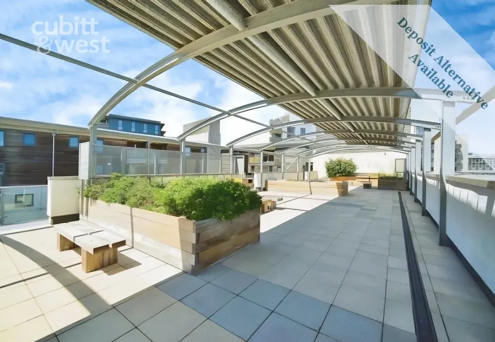 Roof Terrace - DEPOSIT ALTERNATIVE AVAILABLE, Kingscote Way, BN1 - Wards of Kent