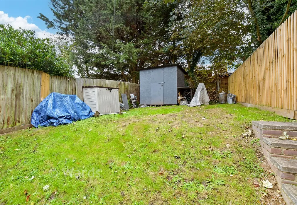 Rear Garden - Sancroft Avenue, Canterbury, Kent - Wards of Kent