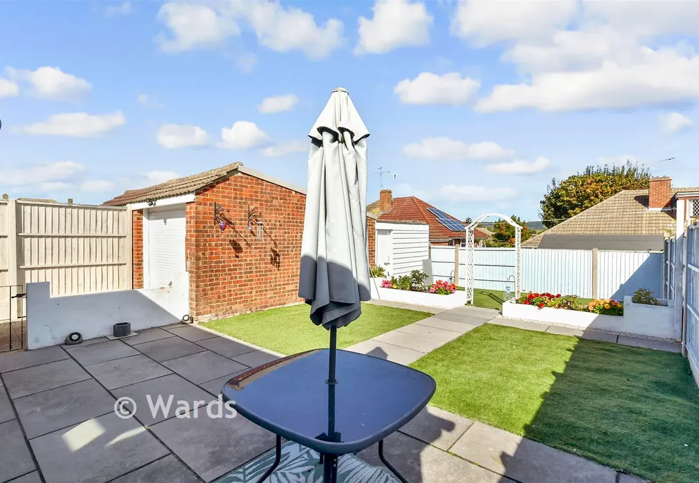 Rear Garden - Flaxman Drive, Maidstone, Kent - Wards of Kent