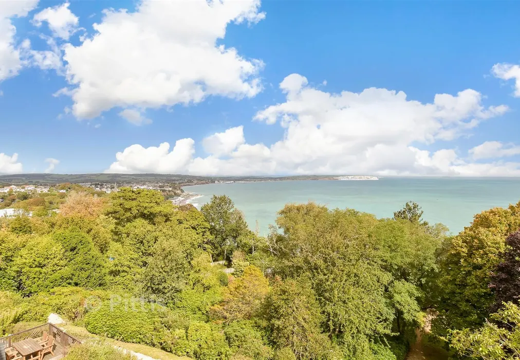 Views To Rear - Luccombe Road, Shanklin, Isle of Wight - Wards of Kent
