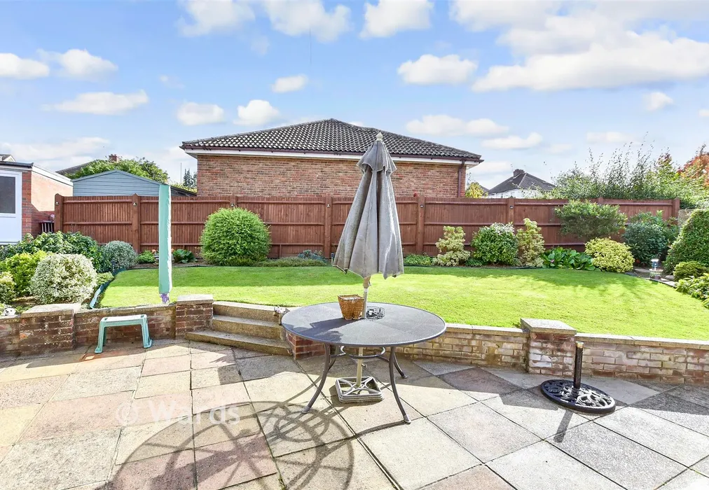 Rear Garden - Loose Road, Maidstone, Kent - Wards of Kent