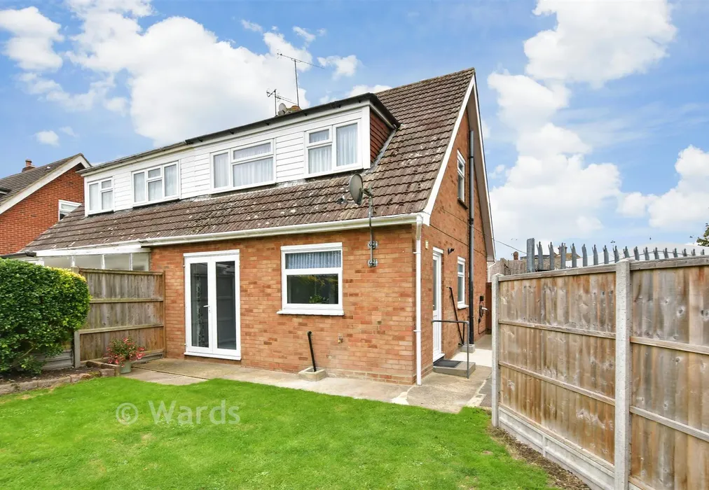 Rear Elevation - Bramley Avenue, Faversham, Kent - Wards of Kent