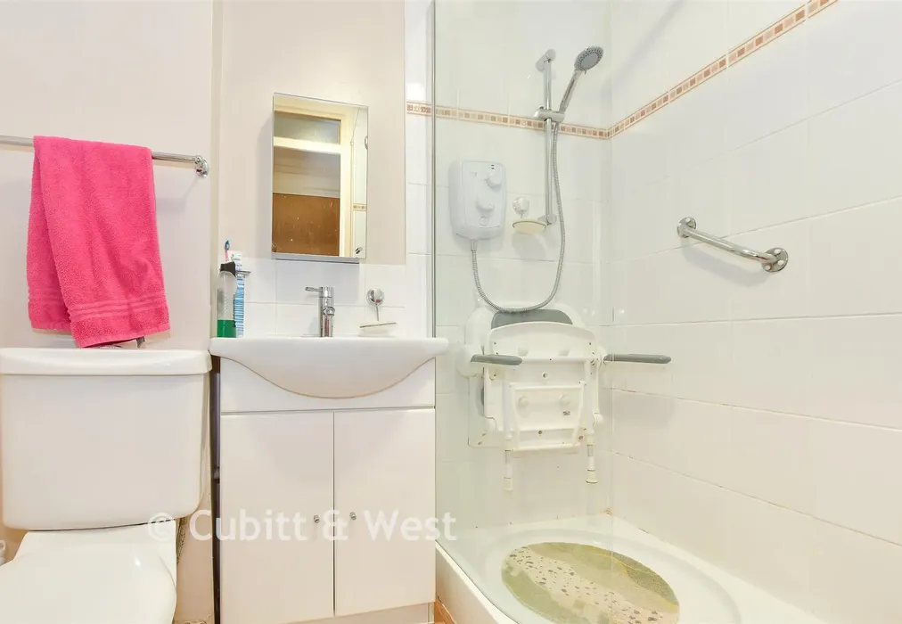 Shower Room - Jasmine Court, Horsham, West Sussex - Wards of Kent