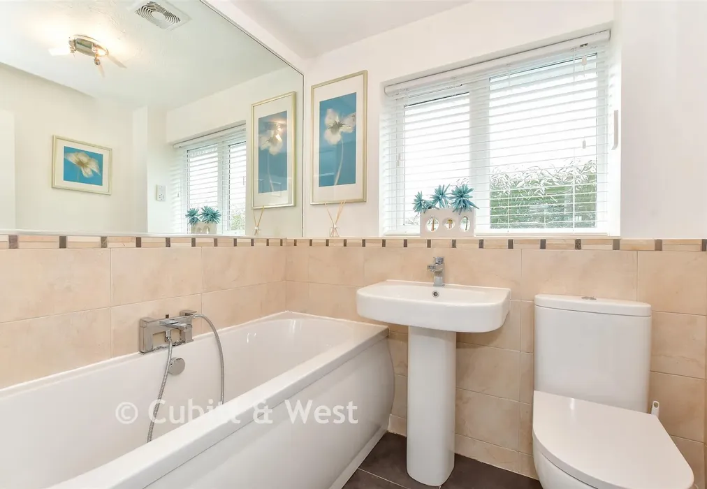 Bathroom - Harrier Close, Waterlooville, Hampshire - Wards of Kent
