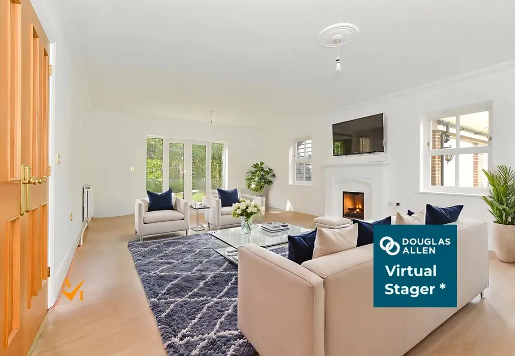 Lounge (Modern style) - Teazle Meade, Thornwood, Epping, Essex - Wards of Kent