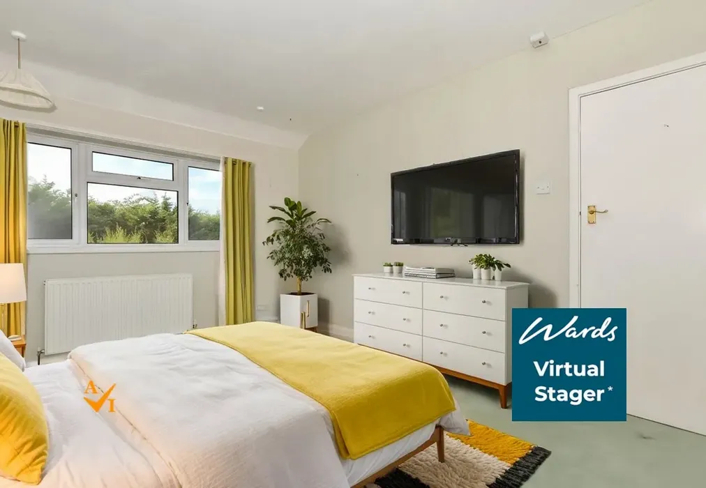 Bedroom 2 (Contemporary style) - Knowle Road, Penenden Heath, Maidstone, Kent - Wards of Kent