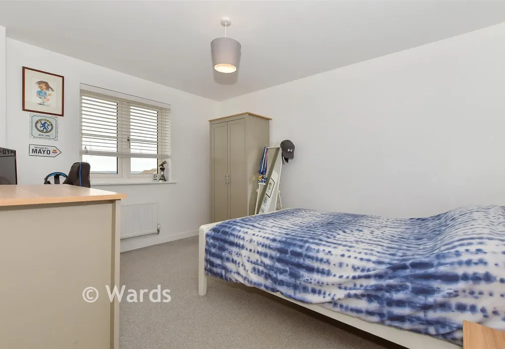 Bedroom 3 - St. Lawrence Crescent, Coxheath, Maidstone, Kent - Wards of Kent