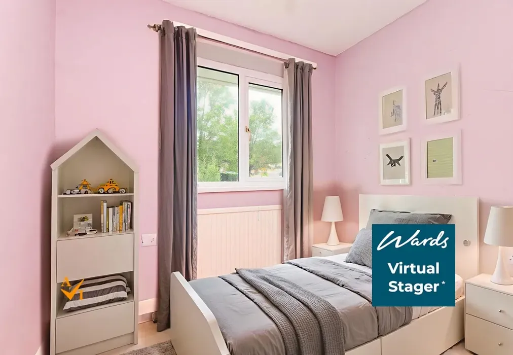 Bedroom 3 (Modern style) - Sheriff Drive, Walderslade, Chatham, Kent - Wards of Kent